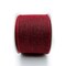Designer’s Shop WR 63-5167 2.5” x 10 yard Holiday Burgundy Burlap wired edge ribbons